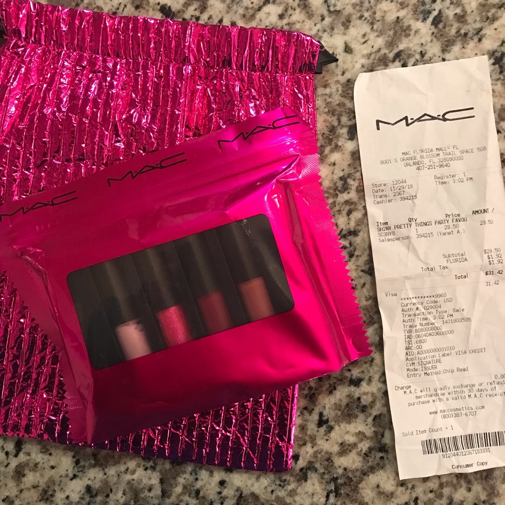 M-A-C Shiny Pretty Things Mini Lip Glosses